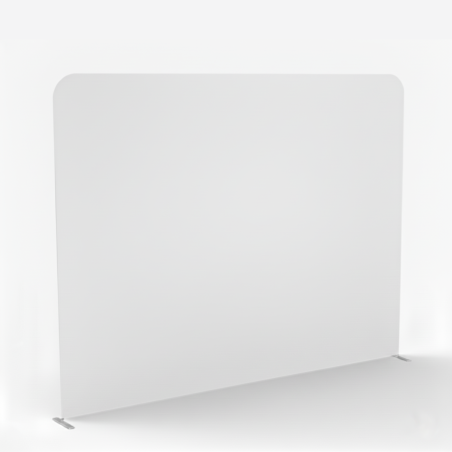 Custom real 8ft Backdrop - Square Format with Tension Fabric
