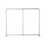 Toile de fond personnalisée de 2,4 m – Format carré avec tissu tendu