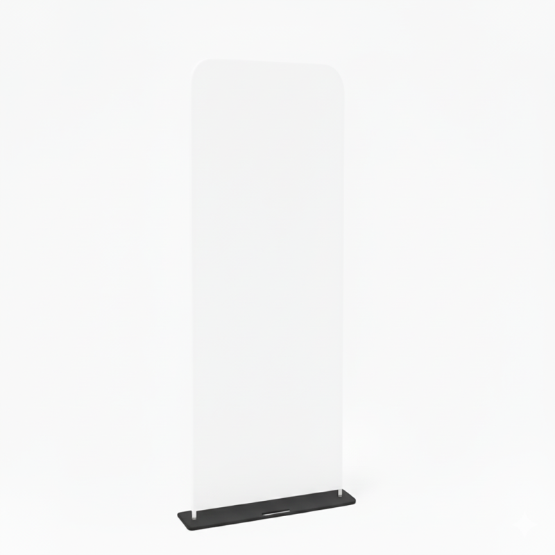 Totem tissu personnalisé de 36 po - Grand présentoir intérieur