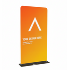 Totem personnalisé en tissu de 122 cm - Grand affichage de marque intérieur